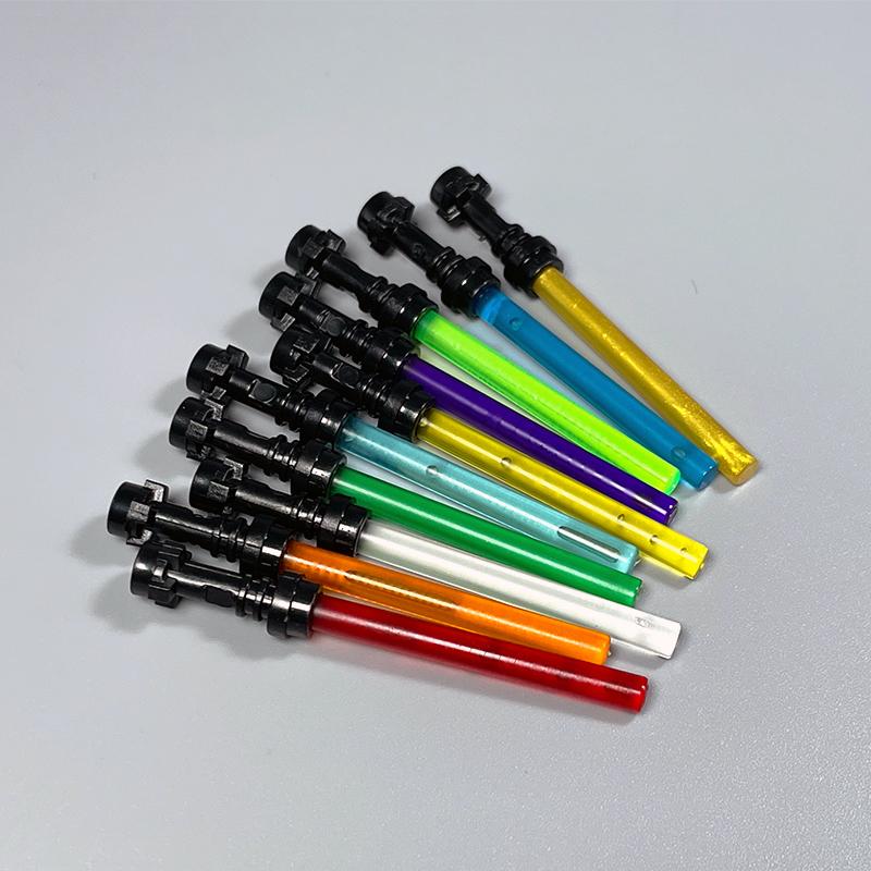 Space Wars Classic Weapon MOC Lightsaber for Figures Building Blocks DIY Bricks Toys for Children Christmas Gifts Lights sabers