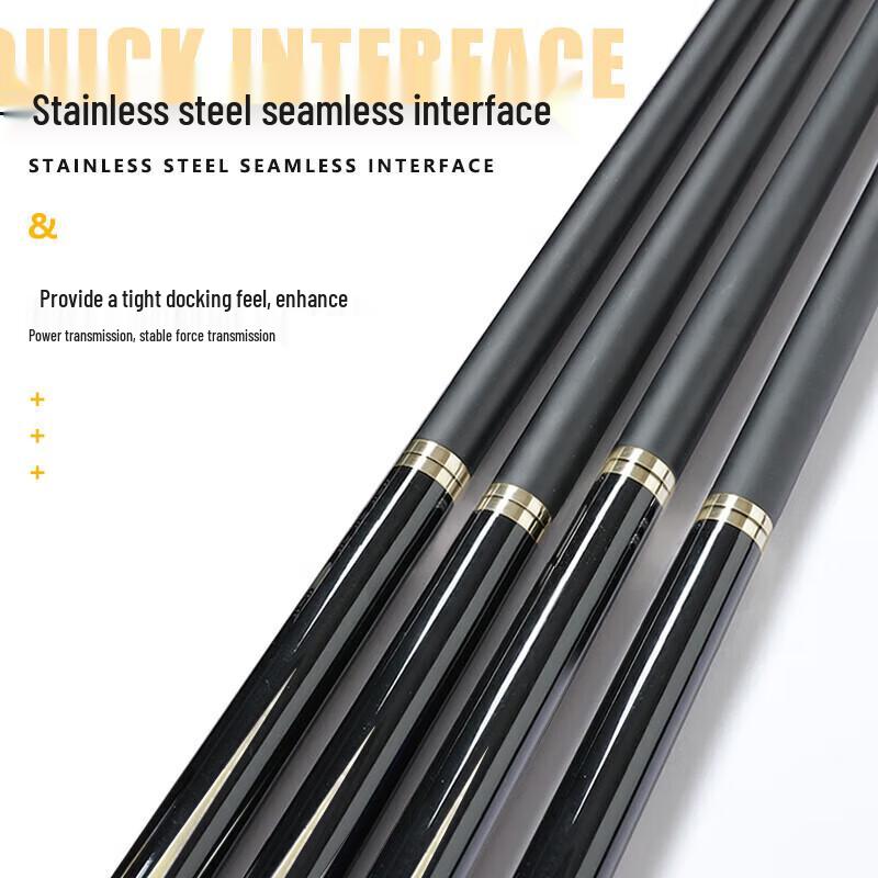 LIVEX Carbon Fiber Multi-Game Pool Cue with Case