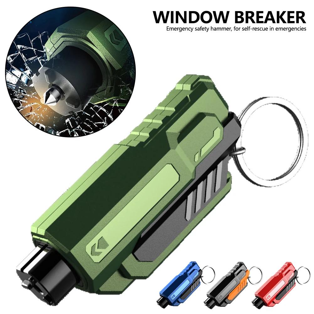 Multi-Function Portable Car Emergency Rescue Hammer Window Breaker Seatbelt Cutter Safety Device