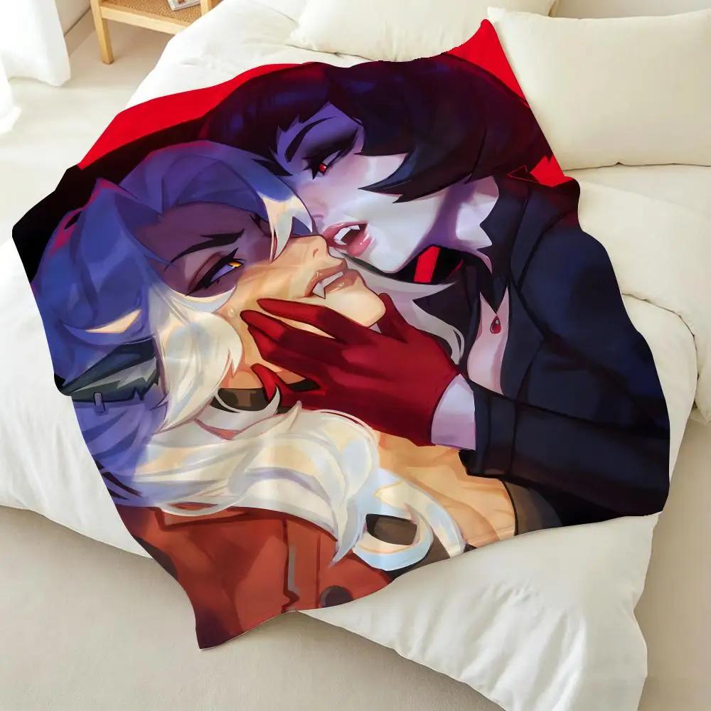 Game D Deadlock Throw Soft Warm Flannel Fleece Throw Blanket for Sofa Bed Travel Home