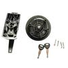Serrure de porte complète avec barillet et 2 clés Côté droit Pour Vecam Zadi Caravane Camping-car VR Camper Accessoires Extérieurs