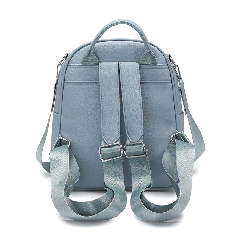 Women's Hand Shoulder Bag PU Large Capacity Commuter Backpack