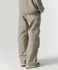 Musinsa Standard [City Leisure] Cn Wide Belted Parachute Pants [Grayish Beige]