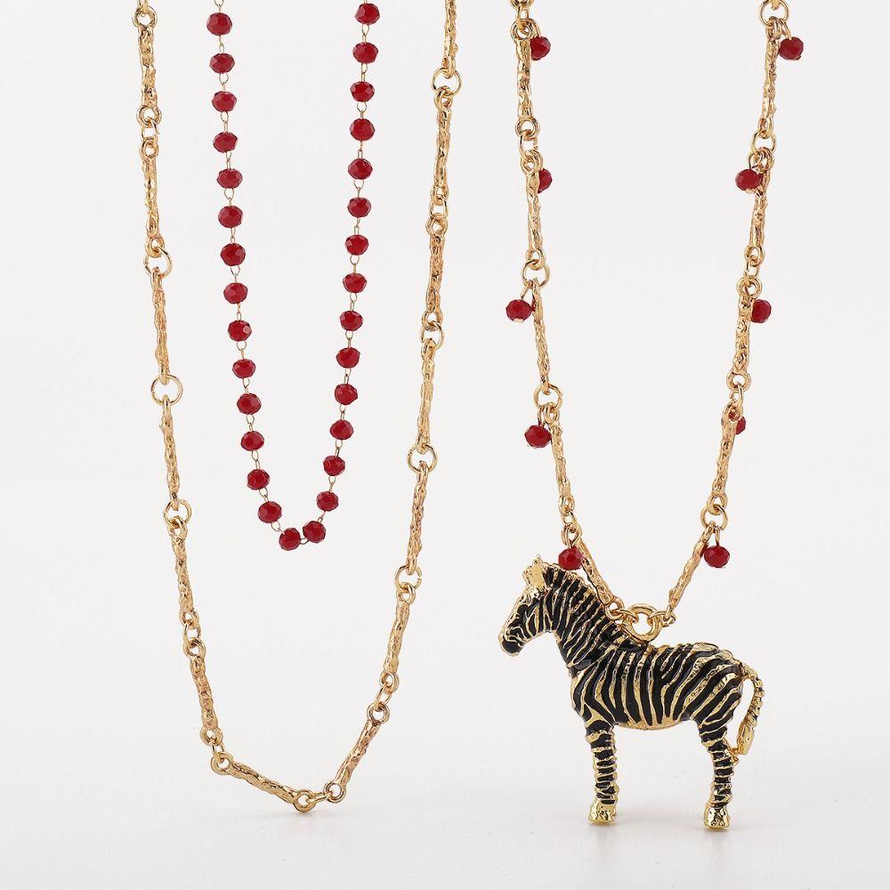 Oil Drop Pendant Zebra Earrings Trend Jewelry Animal  Earrings Enameled Earrings  Summer