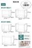 Acrylic display case for collectible miniature and plastic Includes dividers and Easy assembly and removable Suitable for displaying dolls and