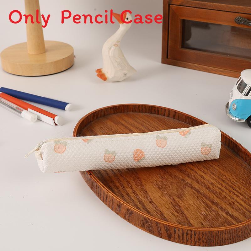 Cute Strawberry Storage Pouch With Durable Polyester For School And Home Organizers