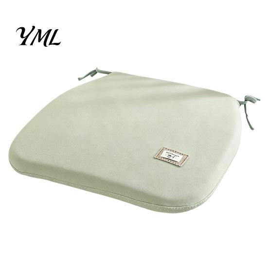 Durable Chair Pad for Dining Table Memory Foam Cushion, Thickened with Straps, Anti Slip Cushion Kitchen Chairs Non-Slip Backing, Washable Seat Autumn