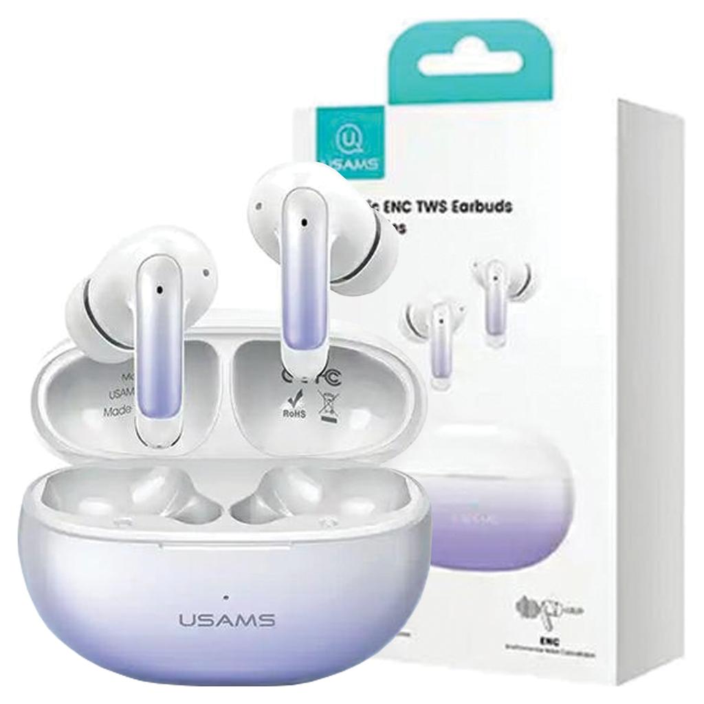 Usams Słuchawki Bluetooth 5.3 Tws X-Donseries Enc Bezprzewodowe Niebieski Gradient/Gradient Blue Bhuencxd03 (Us-Xd19)