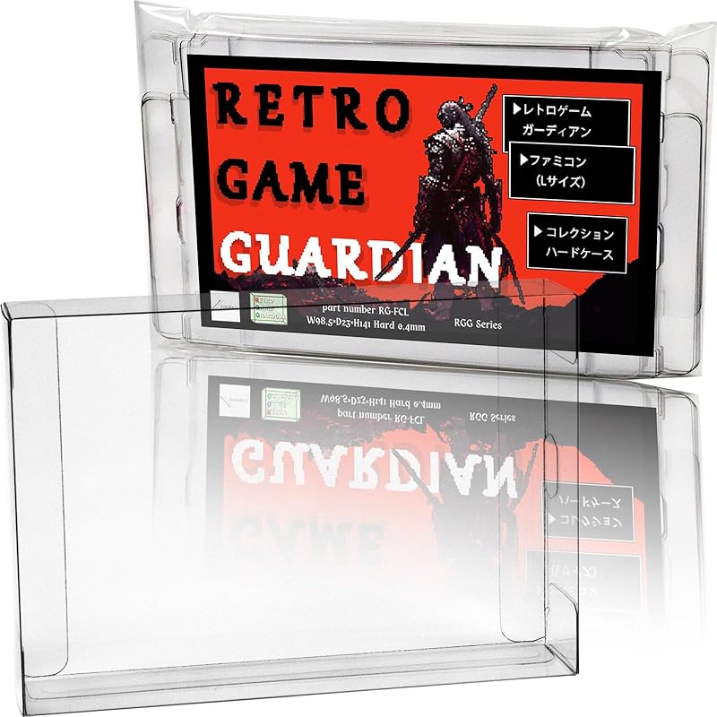 

EYESRAIL [Collector development x domestic manufacturing] games guardian hard collection case UV cut transparent protection storage clear case (For