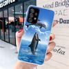Sea animal cute dolphin For Samsung Galaxy A15 A14 A13 A12 A55 A54 A53 A52 Phone Case A32 A35 A34 A33 A25 A24 A23 A22 A04S A03S