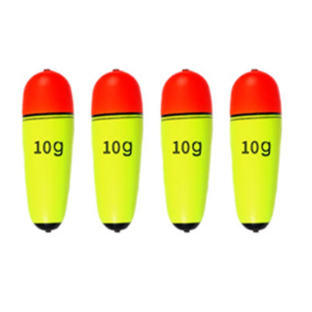 4Pcs Foam Fishing Float Floating Buoyancy Fishing Bobber Slip Float Bobber for Fishing Freshwater Saltwater Enduring