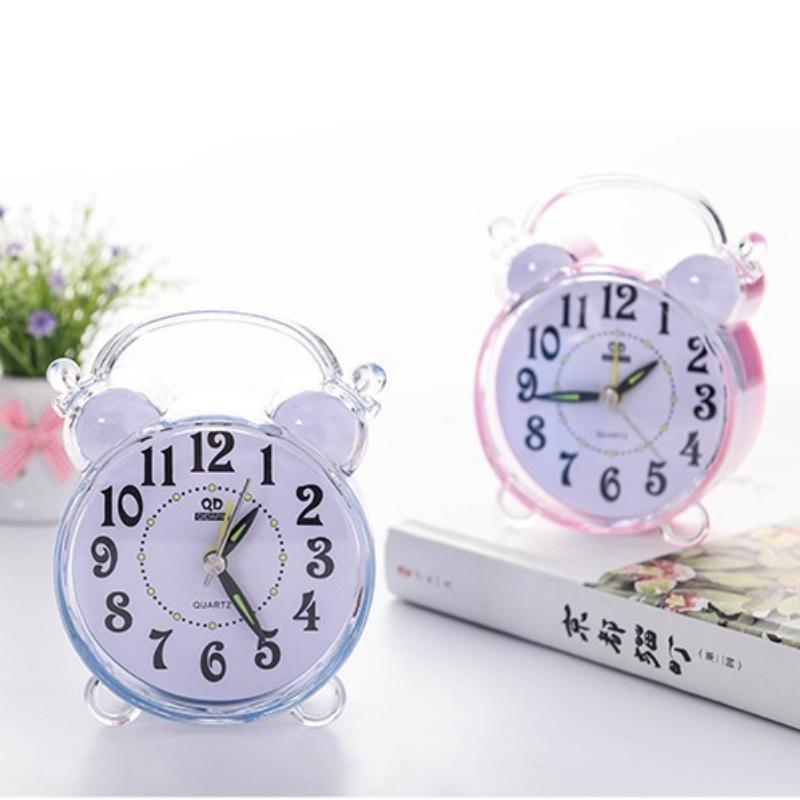 Cartoon Child Living Room Decoration Desk Clock Advanced Mute Clock Nightstand Alarm Clock Restaurant Desktop Electronic Watch