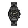 Fossil Men's SULLIVAN Multifunction Black Stainless Steel Watch, BQ2856