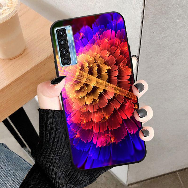 For TCL 20 5G / 20S / 20L Plus Case TPU Silicone Shockproof Lions Wolf Phone Covers for TCL 20L Plus Cases 20S Cool Fundas