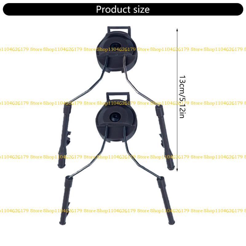 A1A2 Helmets Adapter Headset Bracket Rotating Headset Earmuffs Side Support