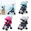 Ultra Stroller Kids Lightweight Foldable Convertible Seat One Rotation Button