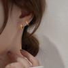 Japanese and Korean Geometric Circle Hoop Earrings for Women Men Fashion Simplicity Earrings Buckles Daily Jewelry Accessories