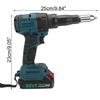 88VF Cordless Rivet Nut Gun Brushess Electric Rivet Gun Drill Insert Riveting Tool with LED Light