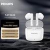 PHILIPS TAT2420 Wireless Bluetooth In-Ear Earbuds with AI Noise Reduction