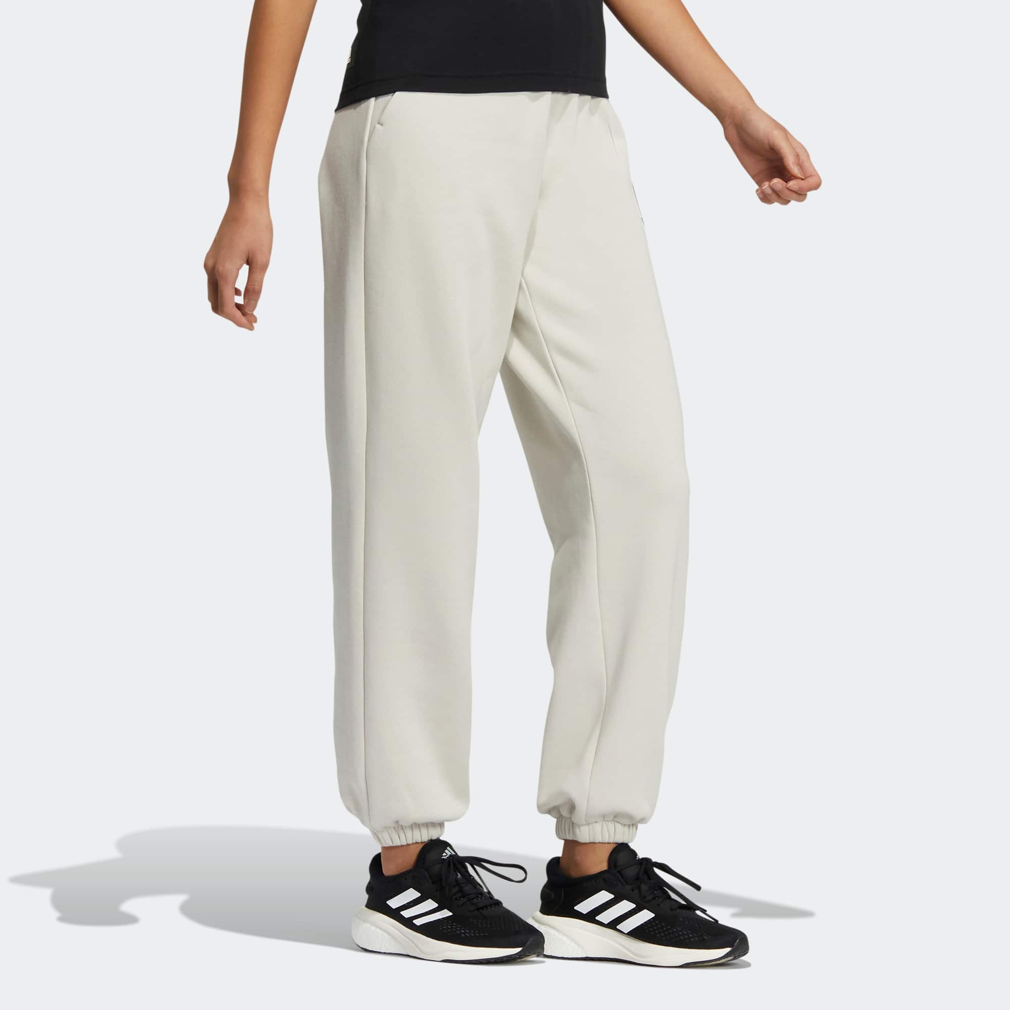 Adidas Спортивные брюки с принтом логотипа и буквами — фото 4