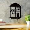 1pc Cat Metal Wall Art Home Decor Gift Halloween Christmas New Year