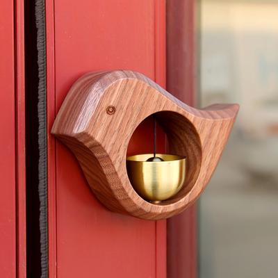 1PC Long-lasting Reminder Bird Shape Doorbell Magnetic Suction Home Decor Wind Bell Creative