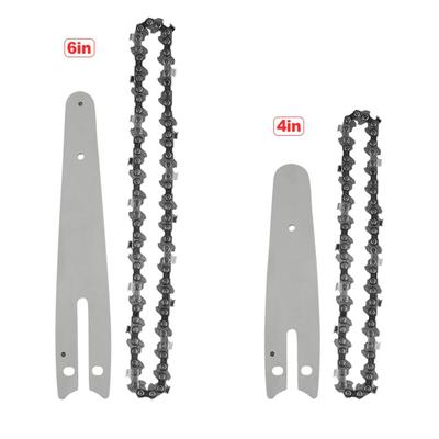 4/ 6 inch Lanțuri Ascuțite de Tăiere Ghid Lanț Piese Fierăstrău Electric Set Fierăstrău cu Lanț Placă de Ghidare Fierăstrău Electric cu Lanț