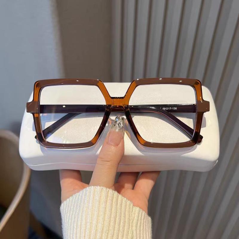 Anti Blue Light Glasses Fashion Square Eyewear Women Men Retro Luxury Blue Light Blocking Eyeglasses for Man Lady