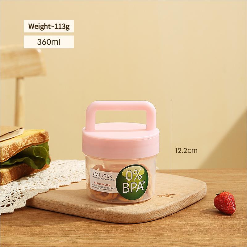 

Портативный многослойный стакан для салата с ложкой для фруктов, овсянки на завтрак, для студентов, для молока, йогурта, для пикника, для офисных работников, суп, ланч-бокс