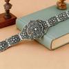Waist Belt Aesthetic Charm Photo Props Belt for Jeans Dress Belt Body Jewelry Metallic Charm Photo Props