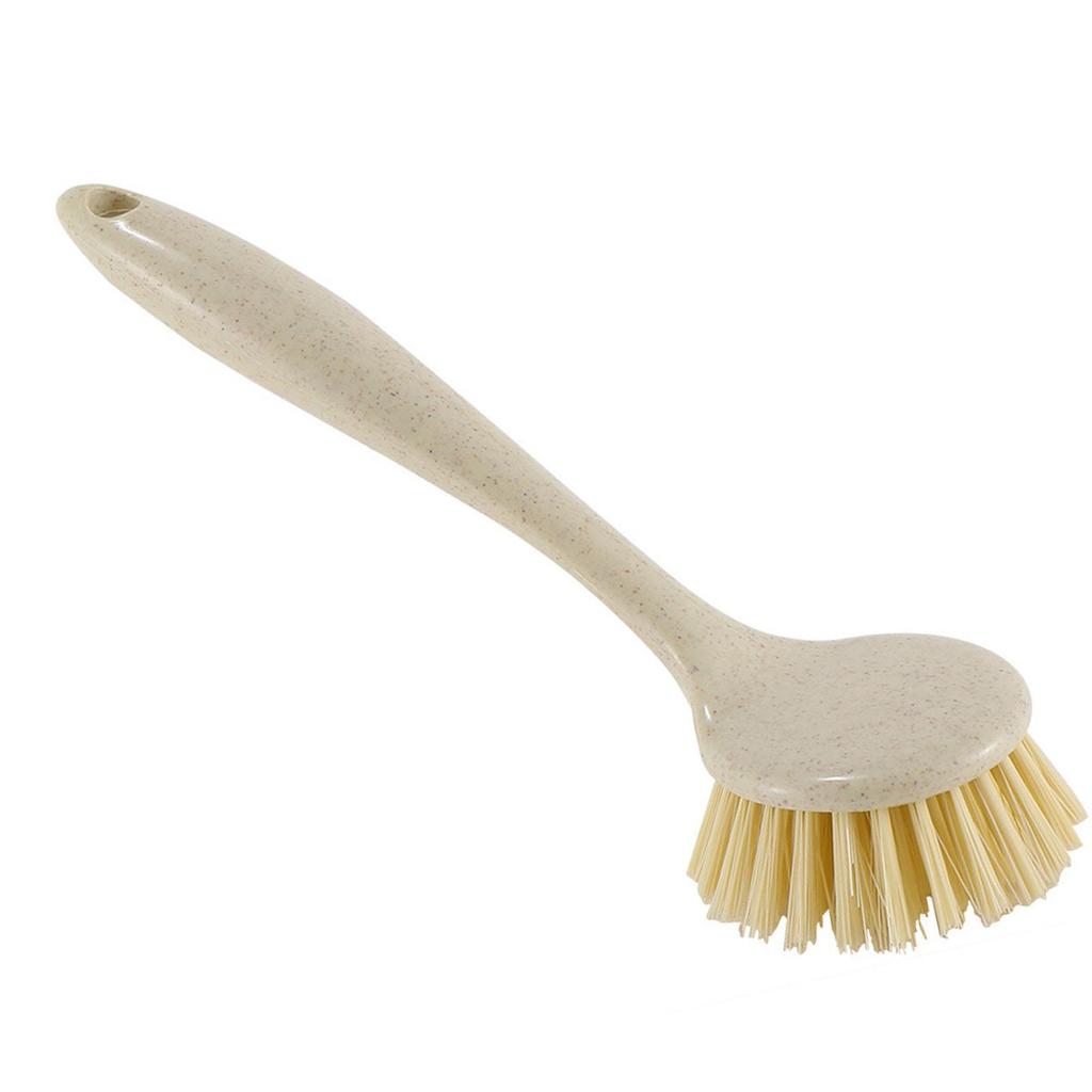 Long Handle Kitchen Pot Brush Multifunctional Dish Scrubber Efficient Cleaning Brush for Pot Pan Sink Cookware Stain Removal Tool