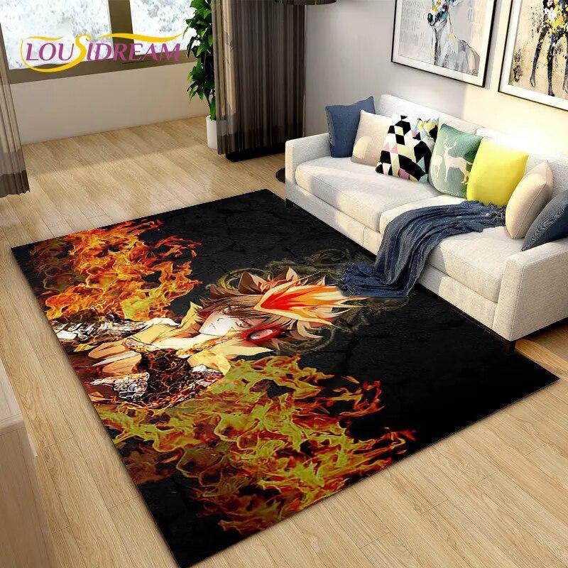 Teachers Hitman Reborn Anime Area Rug Large,Carpet Rug for Living Room Bedroom Sofa Doormat Decoration,kids Non-slip Floor Mat