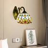 Elegant Baroque E27 Wall Mount Lamp W/ Glass Sconce - Vintage Victorian Style Indoor Lighting Fixture for Bedroom & Living Room