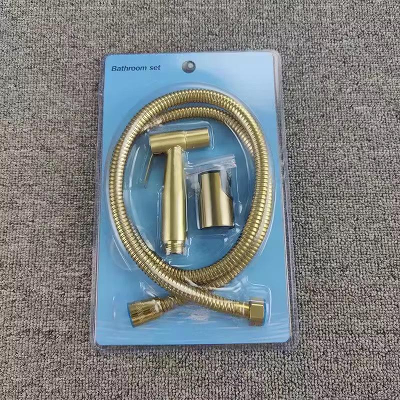 304 Stainless Steel High-Pressure Bidet Shower Head Spray Gun Set