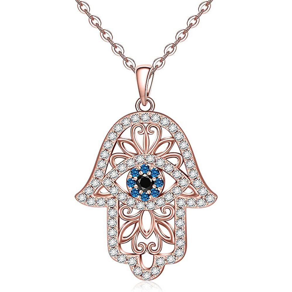 

Горячая Распродажа Ожерелье Глаз Дьявола Lucky Hand Модные Аксессуары для Женщин