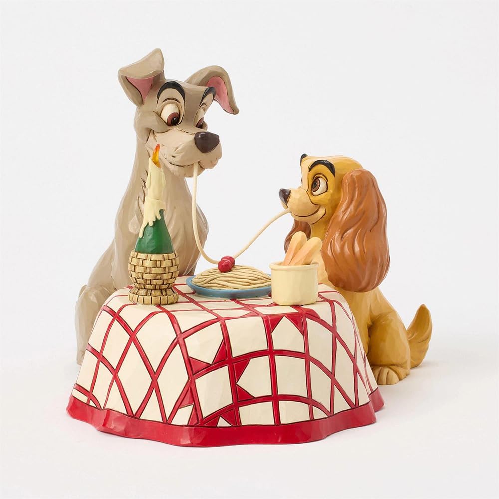 Disney Traditions Lady and the Tramp Spaghetti Scene 6016899