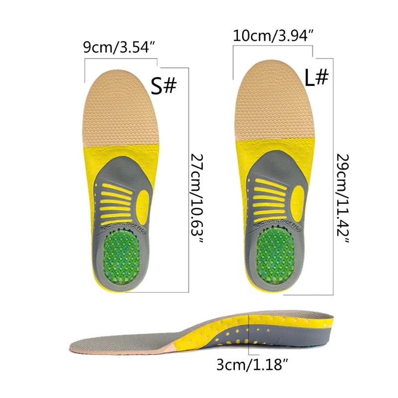 Orthopedic Insoles Orthotics Flat Foot Health Sole Pad for Shoes Insert Arch Support Pad for Plantar Feet Care Insoles