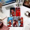 EVA Soryu Asuka Langley Phone Case For Samsung S25,S24,S21,S22,S23,S30,Ultra,S20,Plus,Fe,Lite,Note,10,Soft Black Cover