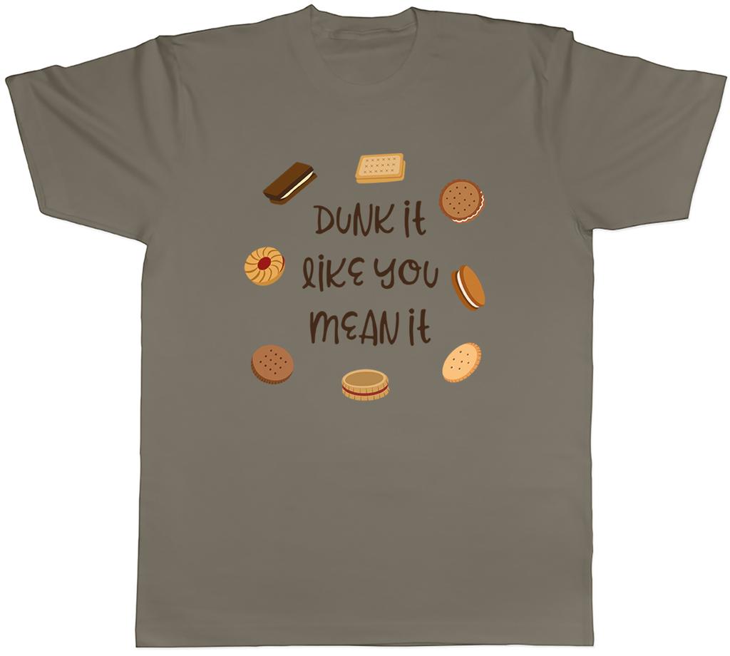 Funny Biscuit Lover Unisexs TShirt Dunk It Like You Mean It Tee Gift
