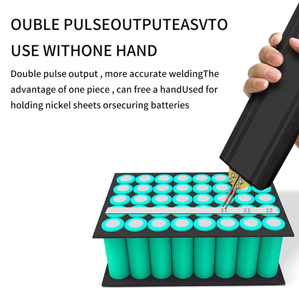 PXNBMB DIY Portable Handheld Battery Type-c Spot Welder for 18650 Lithium Battery, Nickel Strip and Nickel Belt Welding 5 Gear