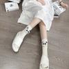 Cotton Booties Socks Cute 3D Panda Doll Crew Socks Cartoon Ankle Socks Casual Calf Socks Student Girls Middle Tube Socks