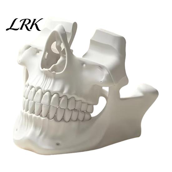 Video Game Controller Dock 3D Printed Skull Holder, Head Stand for Gaming Desktop Organizer Controller, Cool Display Room Decor, Gamer Gift
