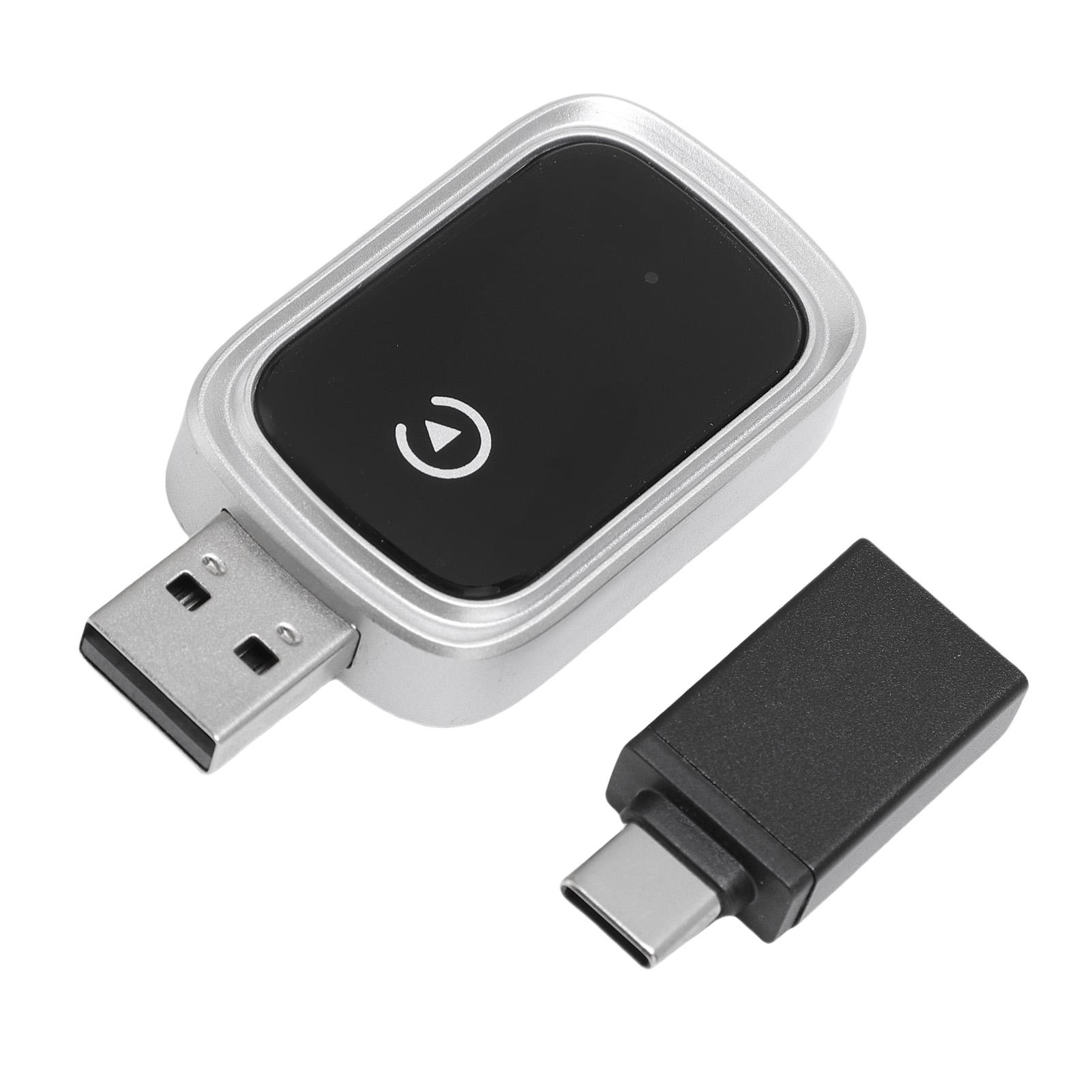

Wireless Adapter for Carplay 5.8GHz WiFi Bluetooth 5.0 USB Type C Car Wired to Wireless Adapter for IOS Phone