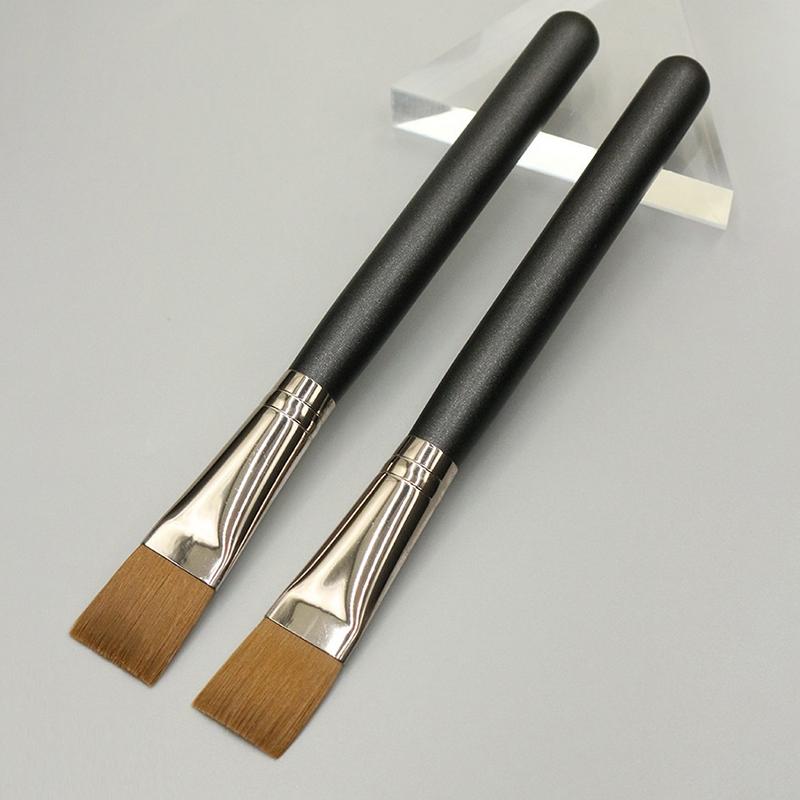 1Pc Professional Wooden Handle Foundation Brush Cream Concealer Makeup Brush Soft Facial Mask Mud Brush Cosmetic Tools