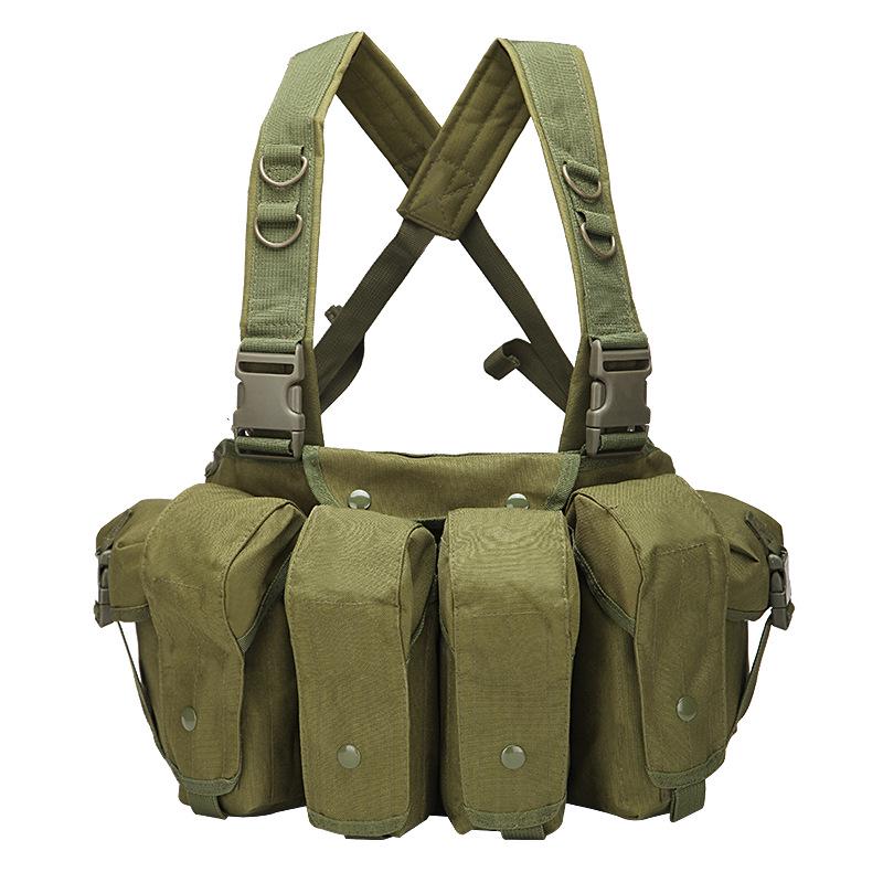 AK Borsttuig AK 47 Molle Magazijnhouder Pouch Buitensport Accessoires Training Jachtvest
