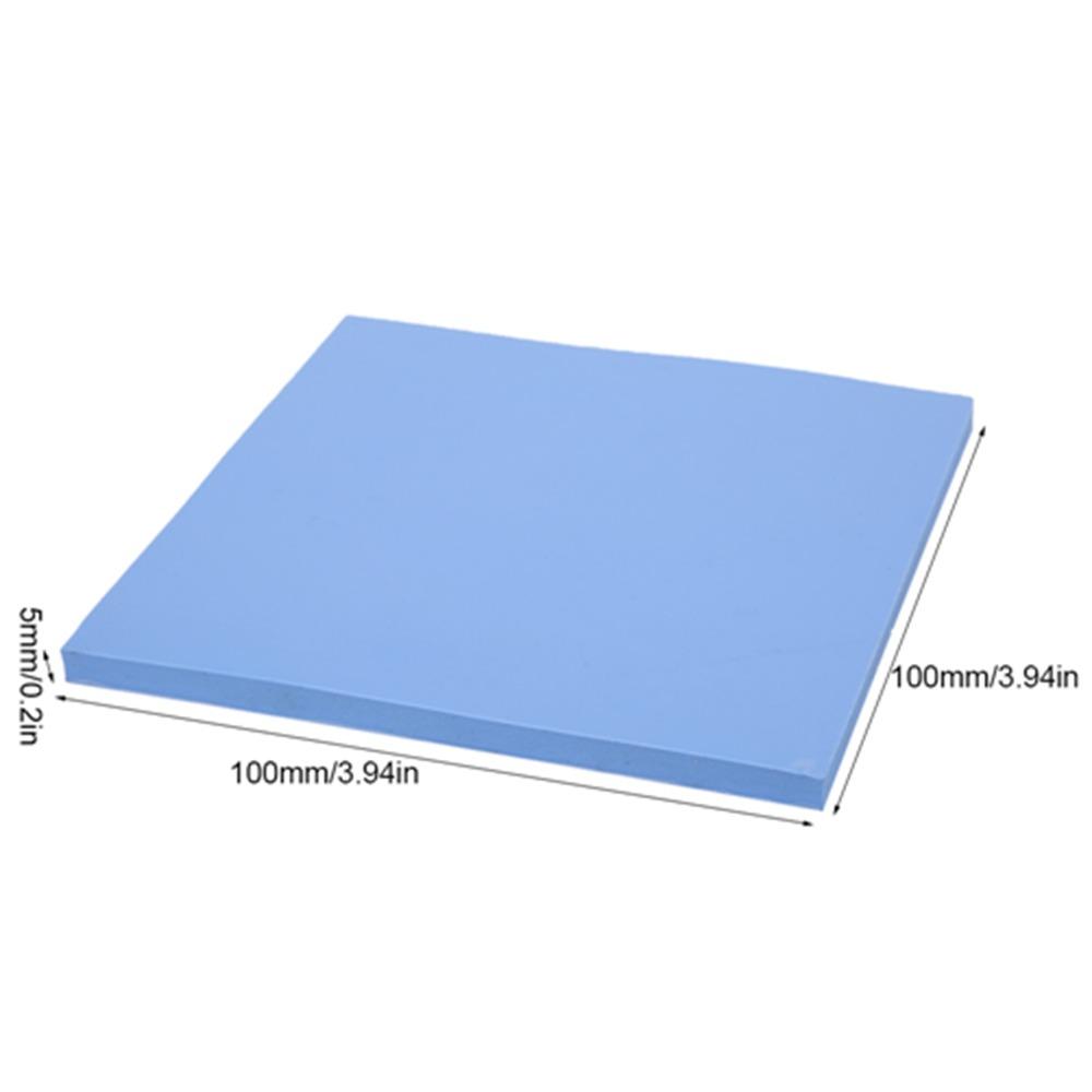 1.5w m-k Thermal Conductivity Pad Blue Thermal Sheet Thermal Conductivity Mat  Heat Dissipation