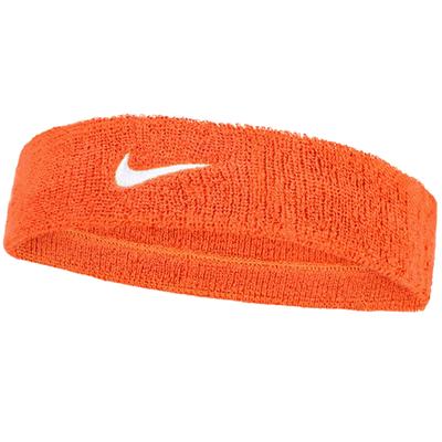 Swoosh Classic Headband, Unisex Orange Headband
