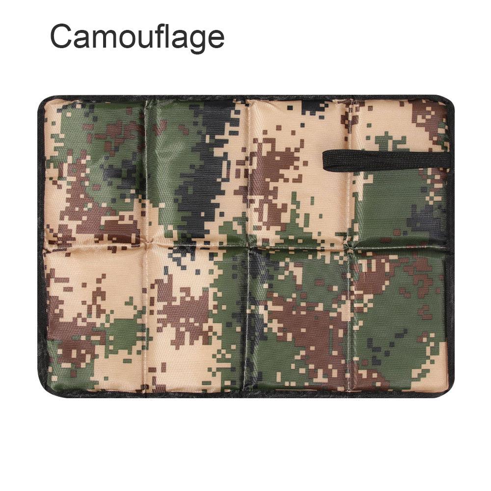 New Oxford Cloth Folding Camping Mat Portable Outdoor Waterproof Foam Sitting Pad Beach Mat Prevent Dirty Hiking Small Seat Pad