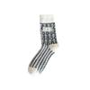 Female Autumn and Winter Thickened Warm Everything with Delicate Cloth Label Bowknot Floor Tube Stack Socks