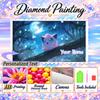 Personalized Jigglypuff Diamond Art Custom Name 5D Diamond Painting Full Drill DIY Craft